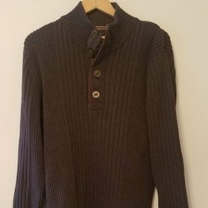 Eddie Bauer Men's Brown Thick Outdoor Sweater XL